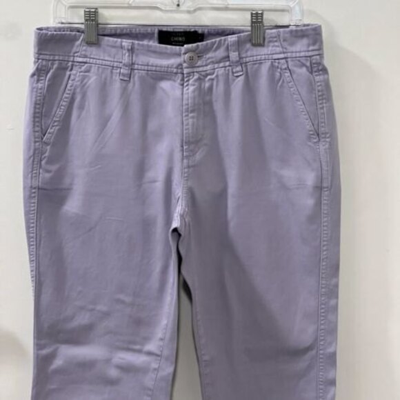 J. Crew Womens Chino Flat Front Slash Pocket Purple Chino Pants Size 6 - Picture 3 of 12